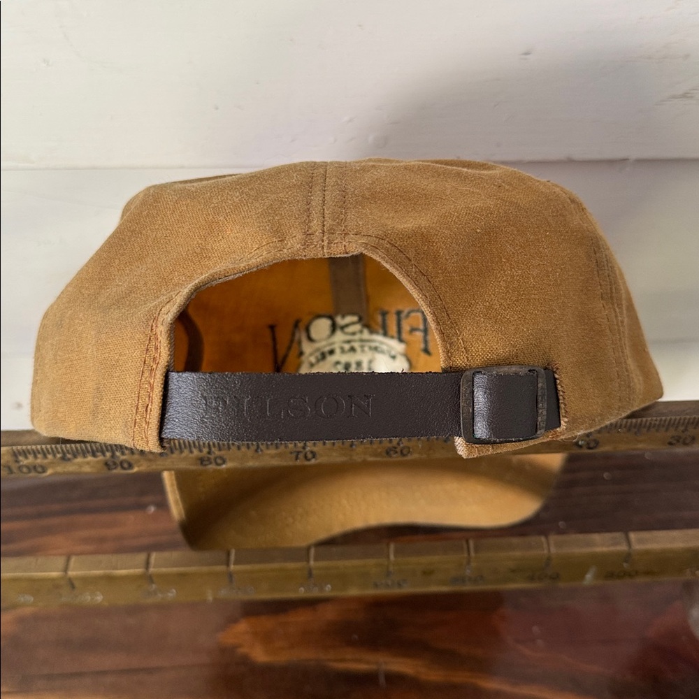 Filson 2015 12.5oz Embroidered Tin Cloth Hat USA Made - Picture 2 of 8
